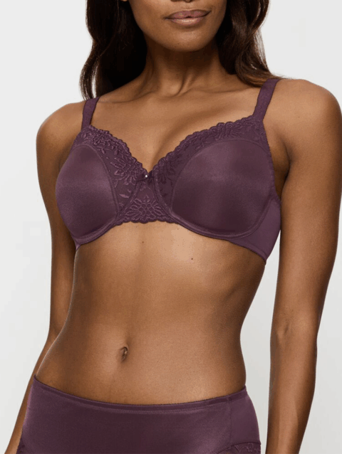 Triumph Ladyform Soft W kaarituelliset rintaliivit, lila